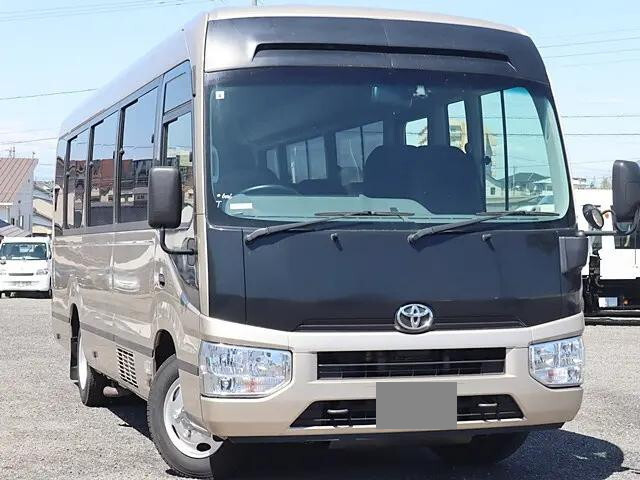 TOYOTA Coaster Micro Bus SDG-XZB70 2018 183,200km_1