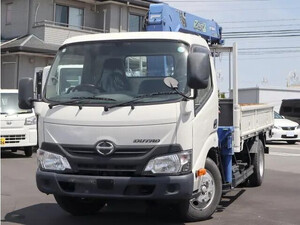 HINO Dutro Truck (With 3 Steps Of Cranes) TKG-XZU650M 2017 53,229km_1
