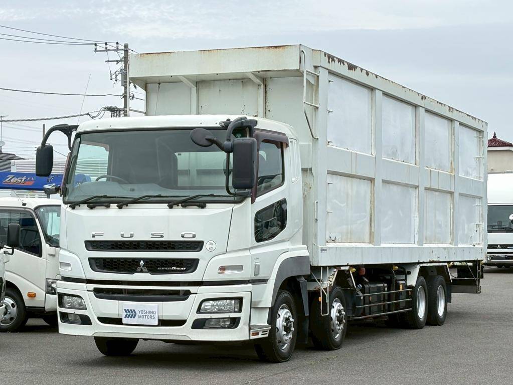 MITSUBISHI FUSO Super Great Chipper Truck QKG-FS50VZ 2014 802,000km