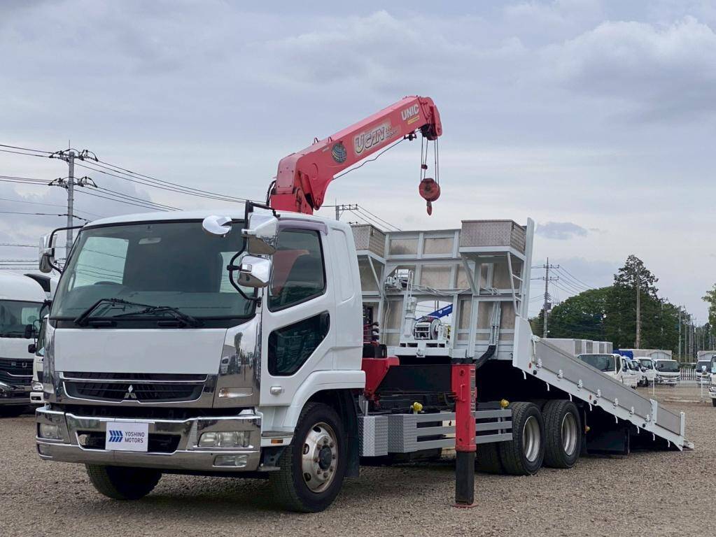 MITSUBISHI FUSO Fighter Safety Loader (With 4 Steps Of Cranes) PDG-FQ62F 2010 680,000km