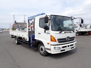 HINO Ranger Truck (With 4 Steps Of Cranes) QKG-FE7JLAA 2016 63,000km_1