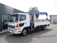 HINO Ranger Truck (With 4 Steps Of Cranes) QKG-FE7JLAA 2016 63,000km_3