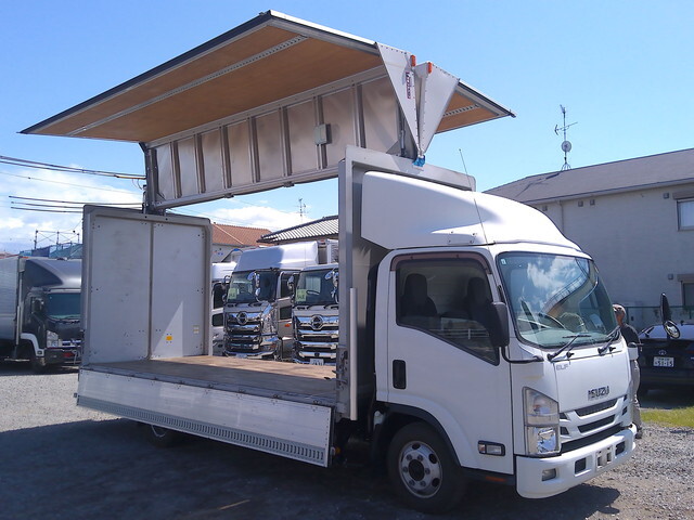 ISUZU Elf Aluminum Wing TRG-NPR85AN 2018 72,889km