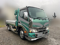 HINO Dutro Truck (With 4 Steps Of Cranes) 2RG-XZU645M 2021 3,238km_3