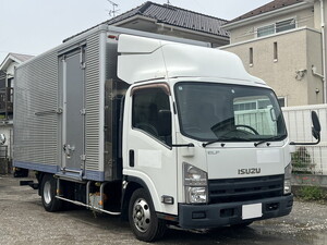 ISUZU Elf Aluminum Van TKG-NPR85AN 2014 157,479km_1