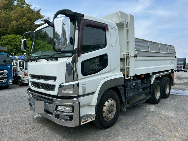 MITSUBISHI FUSO Super Great Dump QKG-FV50VX 2014 473,000km