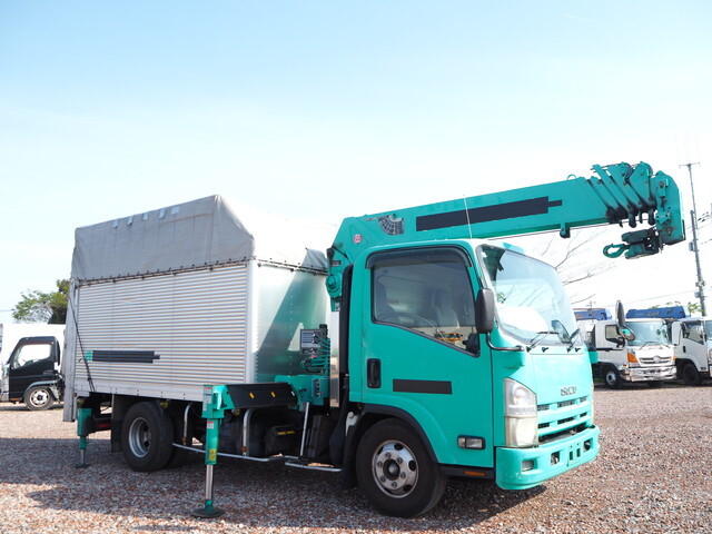 ISUZU Elf Truck (With 6 Steps Of Cranes) PKG-NPR75N 2009 836,092km