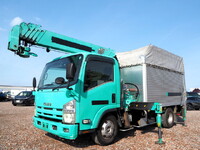 ISUZU Elf Truck (With 6 Steps Of Cranes) PKG-NPR75N 2009 836,092km_3