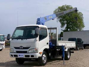 HINO Dutro Truck (With 4 Steps Of Cranes) SKG-XZU650M 2012 118,000km_1