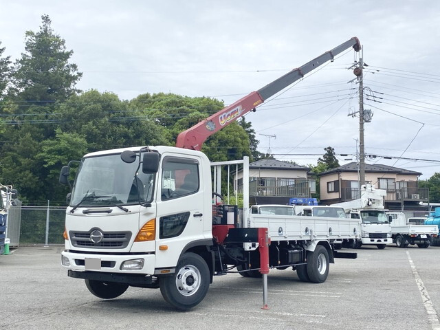 HINO Ranger Truck (With 4 Steps Of Cranes) TKG-FC9JKAP 2016 32,731km_1