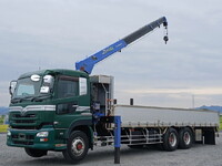 UD TRUCKS Quon Truck (With 4 Steps Of Cranes) QKG-CW5ZL 2012 366,678km_1