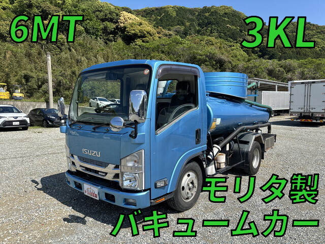 ISUZU Elf Vacuum Truck TPG-NMR85N 2015 171,067km