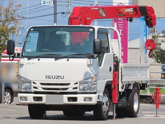 ISUZU Elf Truck (With 4 Steps Of Cranes) TRG-NKR85A 2018 44,000km
