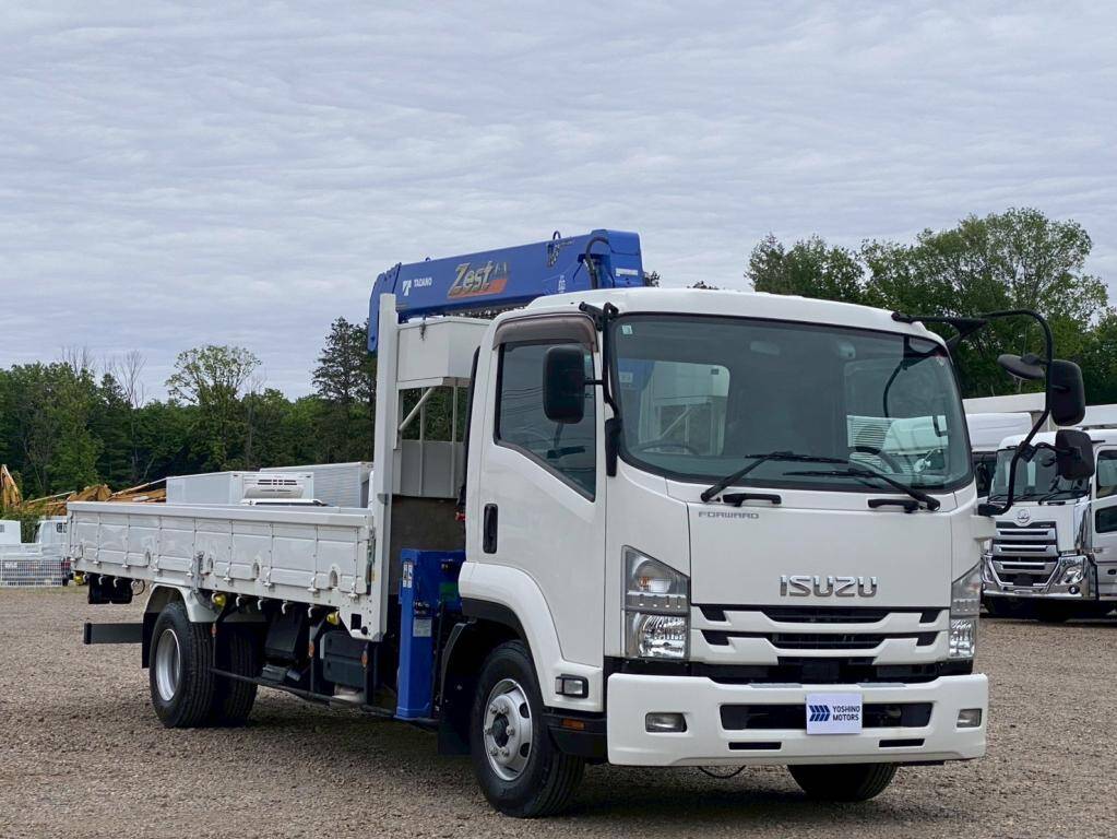 ISUZU Forward Truck (With 4 Steps Of Cranes) 2RG-FRR90S2 2021 1,000km_1