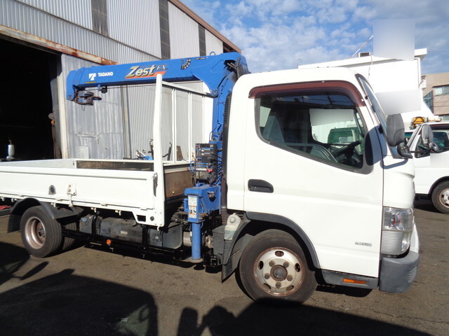 MITSUBISHI FUSO Canter Truck (With 3 Steps Of Cranes) TKG-FEB50 2015 201,656km