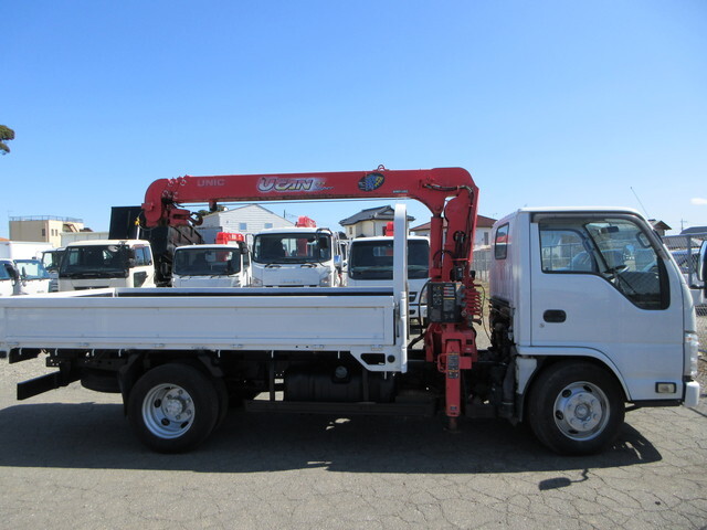 ISUZU Elf Truck (With 4 Steps Of Cranes) TKG-NKR85R 2013 112,038km_1