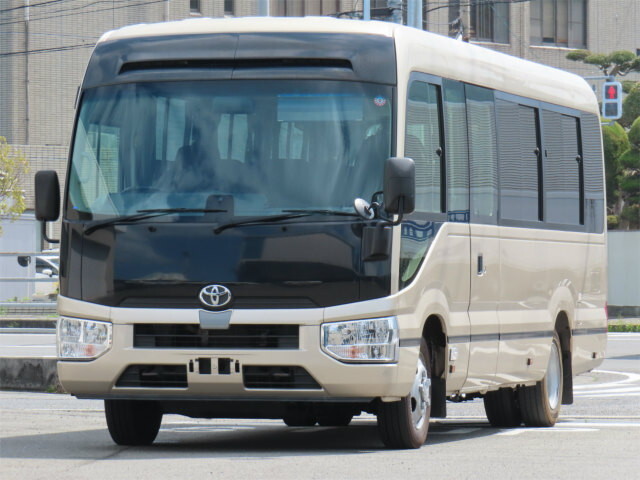 TOYOTA Coaster Micro Bus SDG-XZB70 2018 118,000km_1