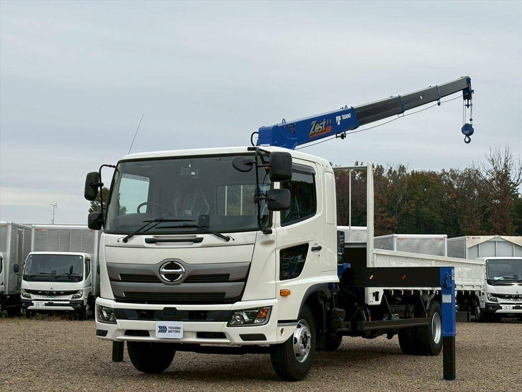 HINO Ranger Truck (With 4 Steps Of Cranes) 2PG-FD2ABA 2025 1,000km