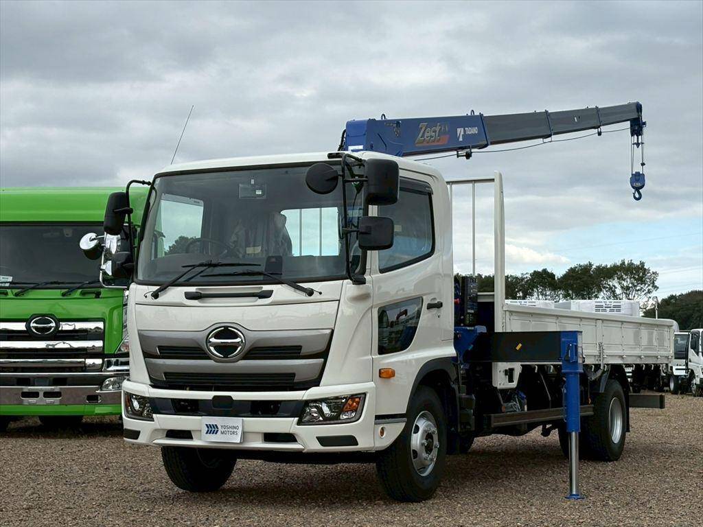 HINO Ranger Truck (With 4 Steps Of Cranes) 2PG-FC2ABA 2025 1,000km