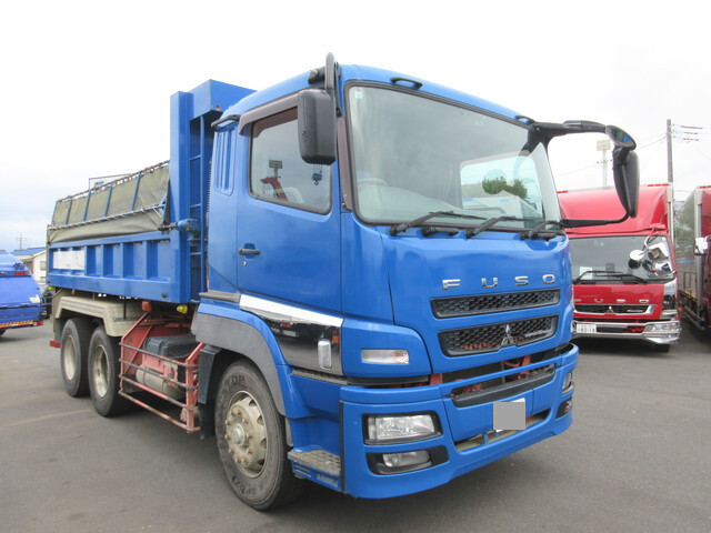 MITSUBISHI FUSO Super Great Dump QKG-FV50VX 2013 503,028km_1