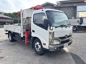 HINO Dutro Truck (With 4 Steps Of Cranes) SKG-XZU650M 2012 490,146km_1