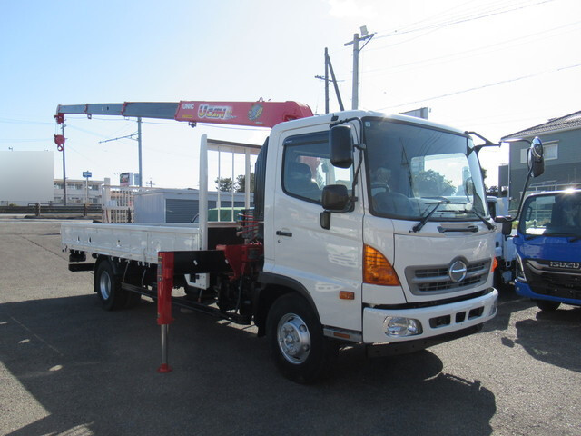 HINO Ranger Truck (With 4 Steps Of Cranes) TKG-FC9JKAA 2014 79,560km