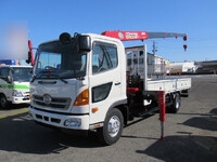 HINO Ranger Truck (With 4 Steps Of Cranes) TKG-FC9JKAA 2014 79,560km_3