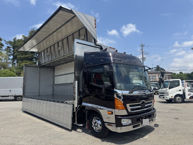 HINO Ranger Aluminum Wing TKG-FD7JPAA 2014 585,868km