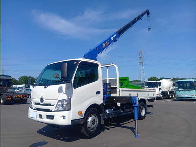 HINO Dutro Truck (With 4 Steps Of Cranes) 2RG-XZU712M 2023 59,942km_1