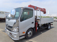 HINO Dutro Truck (With 6 Steps Of Cranes) TKG-XZU710M 2015 44,500km_1