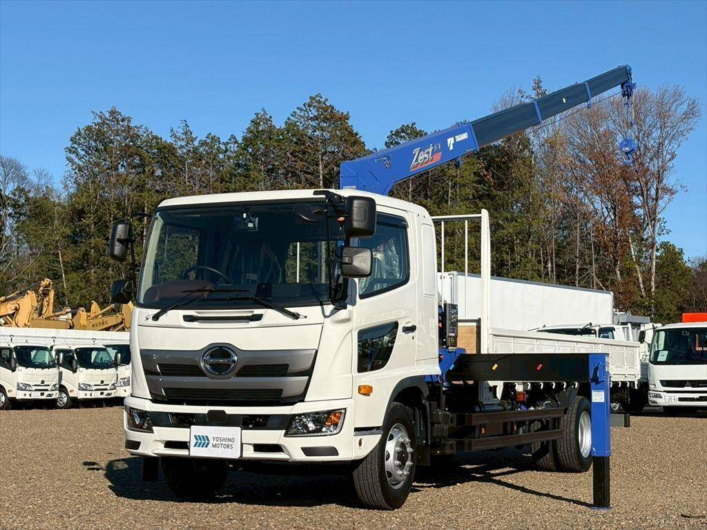 HINO Ranger Truck (With 4 Steps Of Cranes) 2KG-FE2ACA 2025 1,000km