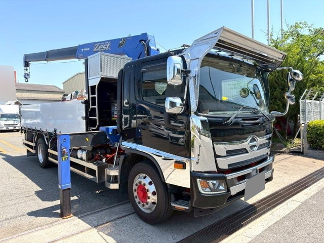 HINO Ranger Truck (With 3 Steps Of Cranes) 2PG-FG2ABA 2018 200,150km
