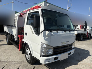 ISUZU Elf Truck (With 3 Steps Of Cranes) BDG-NKR85R 2008 85,000km_1