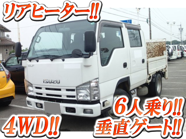 ISUZU Elf Double Cab BKG-NHS85A 2010 41,000km