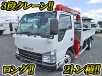 ISUZU Elf Truck (With 3 Steps Of Cranes) BKG-NKR85AR 2010 49,000km_1