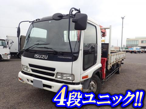 ISUZU Forward Truck (With 4 Steps Of Unic Cranes) ADG-FRR90K3S 2006 115,000km