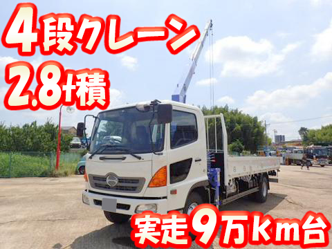 HINO Ranger Truck (With 4 Steps Of Cranes) BDG-FC6JKWA 2007 97,000km