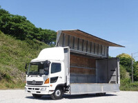 HINO Ranger Aluminum Wing QKG-FJ7JNAA 2013 548,000km_1