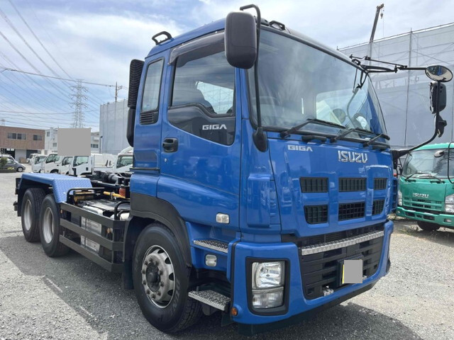 ISUZU Giga Container Carrier Truck QKG-CXM77AT 2016 141,800km