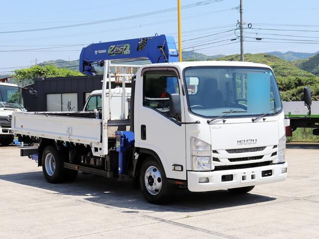ISUZU Elf Truck (With 5 Steps Of Cranes) TRG-NPR85AR 2018 128,000km_1