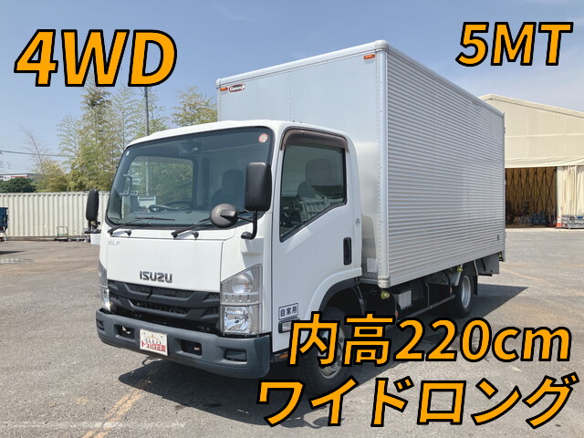 ISUZU Elf Aluminum Van TKG-NPS85AN 2018 158,183km_1