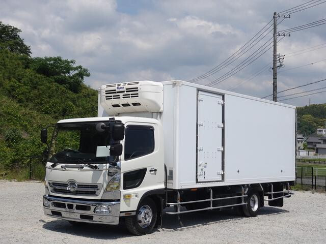 HINO Ranger Refrigerator & Freezer Truck TKG-FC9JKAA 2017 343,000km