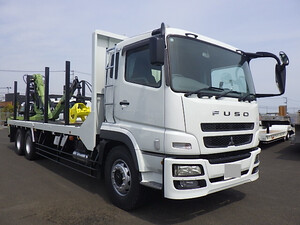 MITSUBISHI FUSO Super Great Truck (With Crane) BDG-FV50JZ 2008 502,000km_1