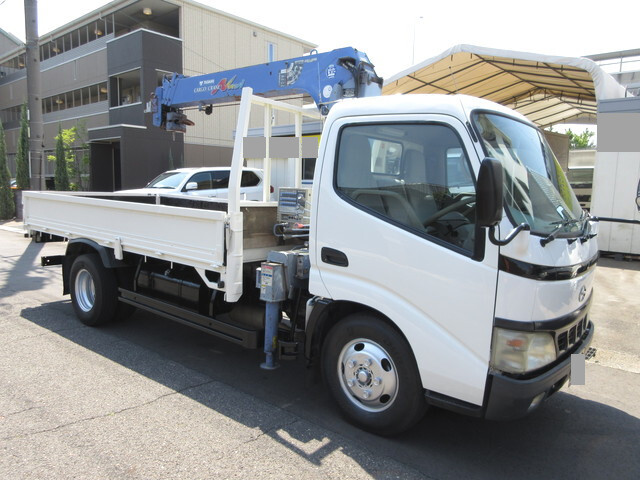 HINO Dutro Truck (With 4 Steps Of Cranes) KK-XZU342M 2002 150,000km_1
