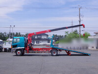 HINO Ranger Safety Loader (With 3 Steps Of Cranes) QKG-FE7JKAA 2013 508,000km_11