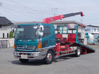 HINO Ranger Safety Loader (With 3 Steps Of Cranes) QKG-FE7JKAA 2013 508,000km_3