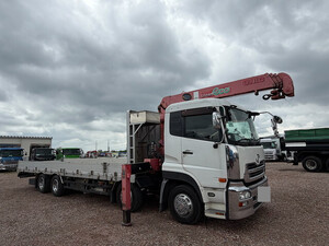UD TRUCKS Quon Truck (With 4 Steps Of Cranes) PKG-CG4ZA 2008 521,497km_1