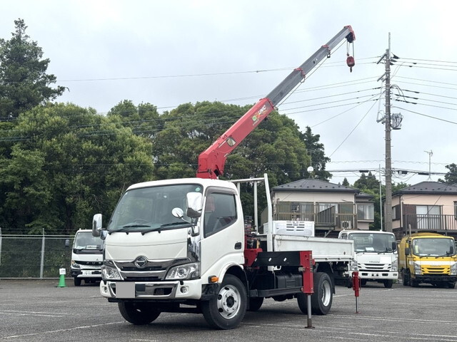 HINO Dutro Truck (With 4 Steps Of Cranes) 2PG-XZU652F 2020 125,174km
