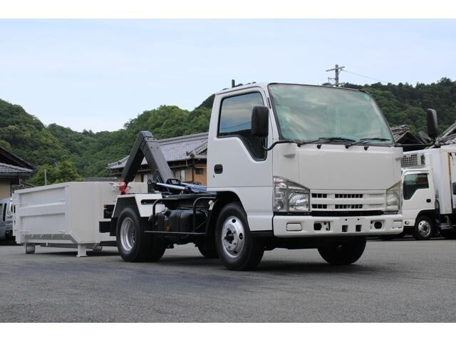 ISUZU Elf Container Carrier Truck BKG-NKR85AN 2008 53,000km_1