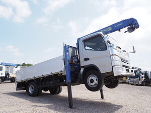 MITSUBISHI FUSO Canter Self Loader (With 4 Steps Of Cranes) TKG-FEB90 2014 128,876km_1